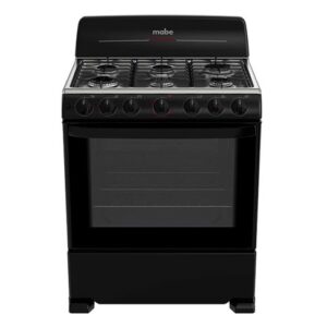 Estufa Mabe Negra 6 quemadores